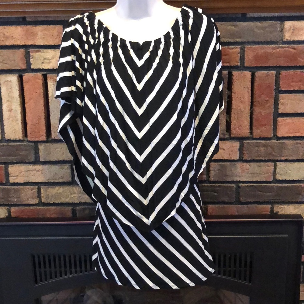 **Sexy Dress cream and black